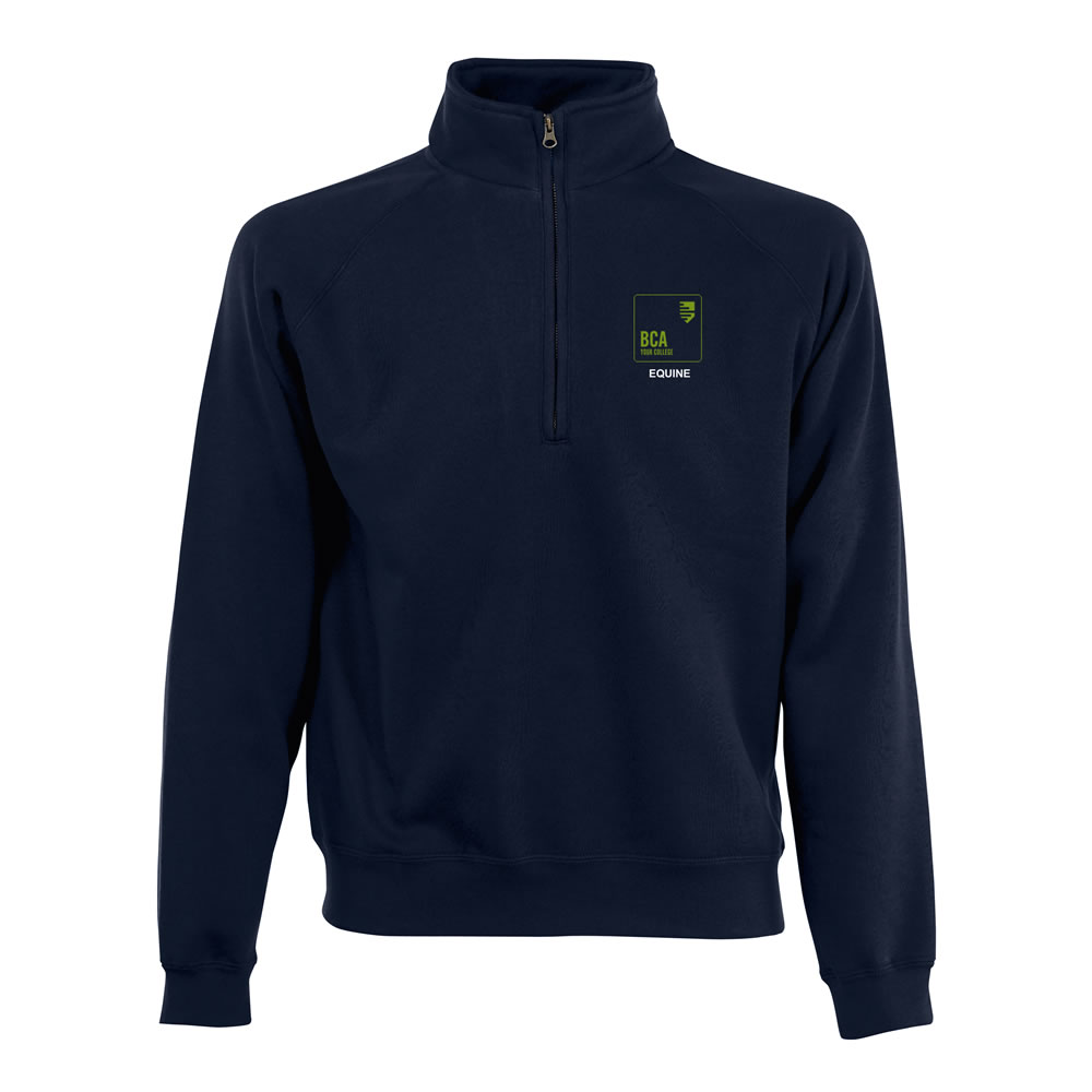 BCA Collage - Equine Navy Quarter Zip Sweatshirt