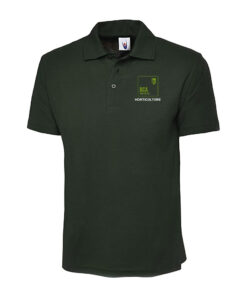 BCA Collage - Horticulture Green Polo Shirt