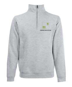 BCA Collage - Higher Education Grey Quarter Zip Sweatshirt