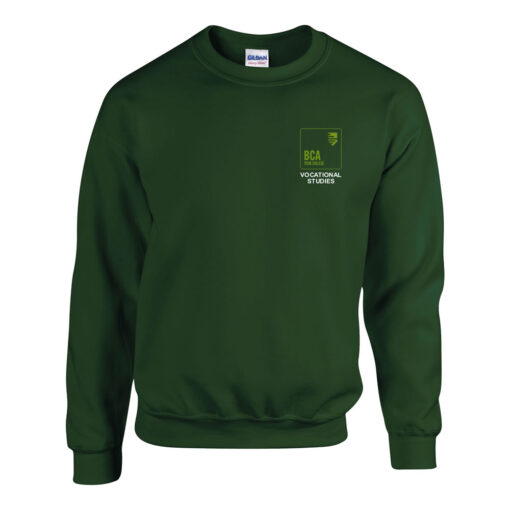 BCA Collage - Vocational Studies Green Sweatshirt
