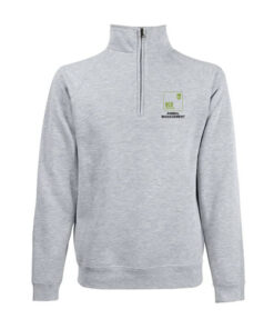 BCA College Animal lManagement Grey Quarter Zip Sweatshirt