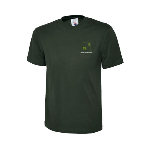 BCA College - Horticulture Green T-Shirt